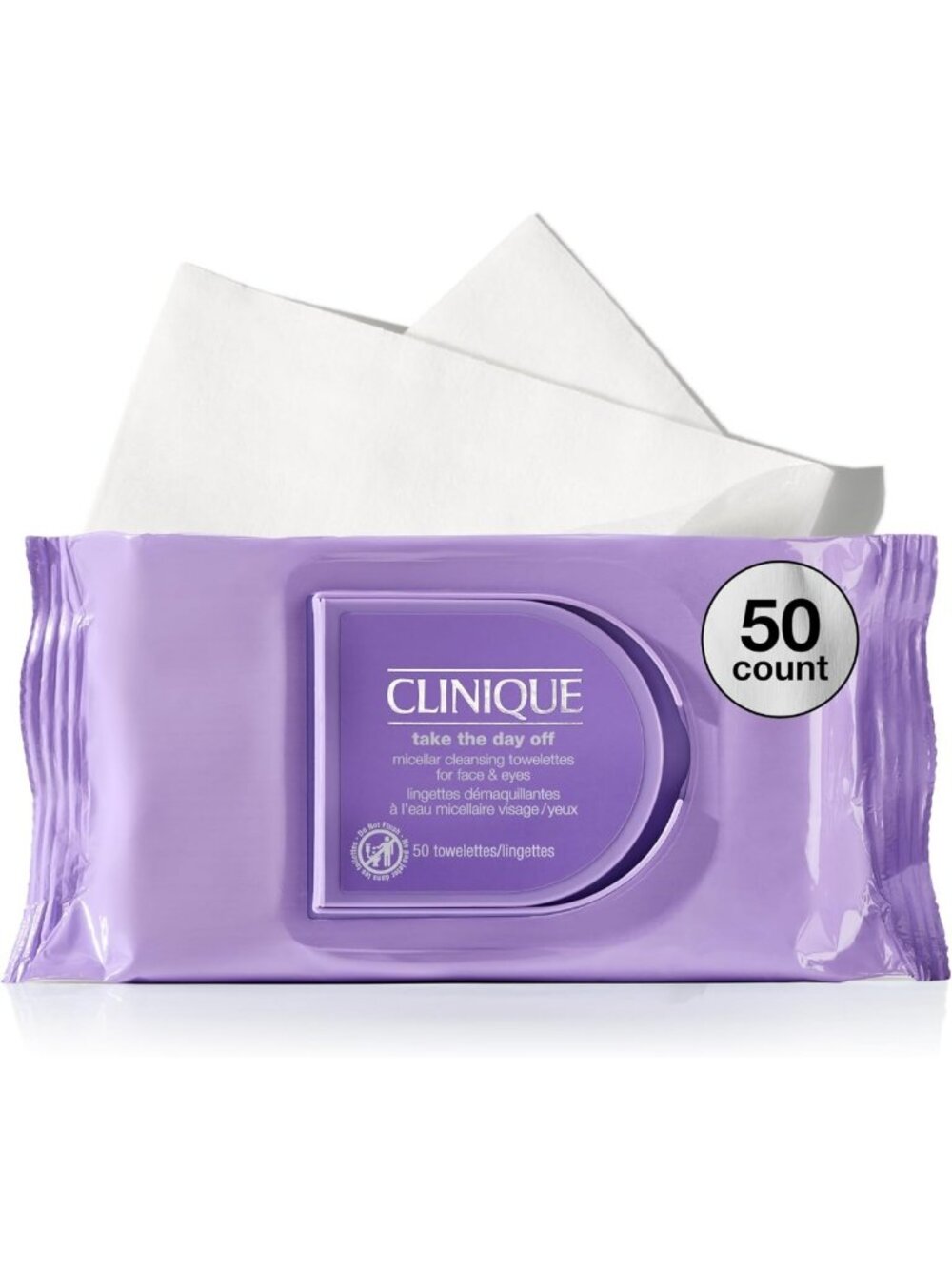 Gentle Micellar Cleansing Wipes for Face & Eyes | No Water Needed | Travel Size